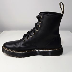 NWOT Dr. Martens 8 eye . Black. Women's size 10 or man size 9.